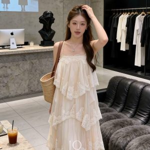 Muse Layered Lace Dress